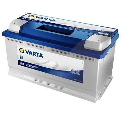 Varta  Blue Dynamic Starterbatterie 95Ah 800 A G3 Chrysler: Grand Voyager V, Voyager II Hyundai: Galloper II Iveco: Daily I,