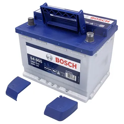 Bosch Starterbatterie S4 005 60Ah 540A 12V Renault: Clio II Vw: Golf IV, Golf VI, Golf V, Caddy I 0092S40050