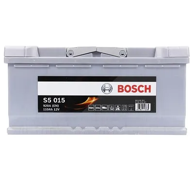Bosch Starterbatterie S5 015 110Ah 920A 12V Alpina: B5, B10 Audi: A7, A6 Land rover: Range Rover III 0092S