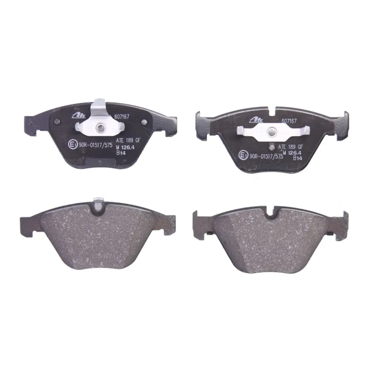 Ate Bremsbelagsatz Vorderachse Bmw: 7, 6, 5, 3, 1 13.0460-7167.2
