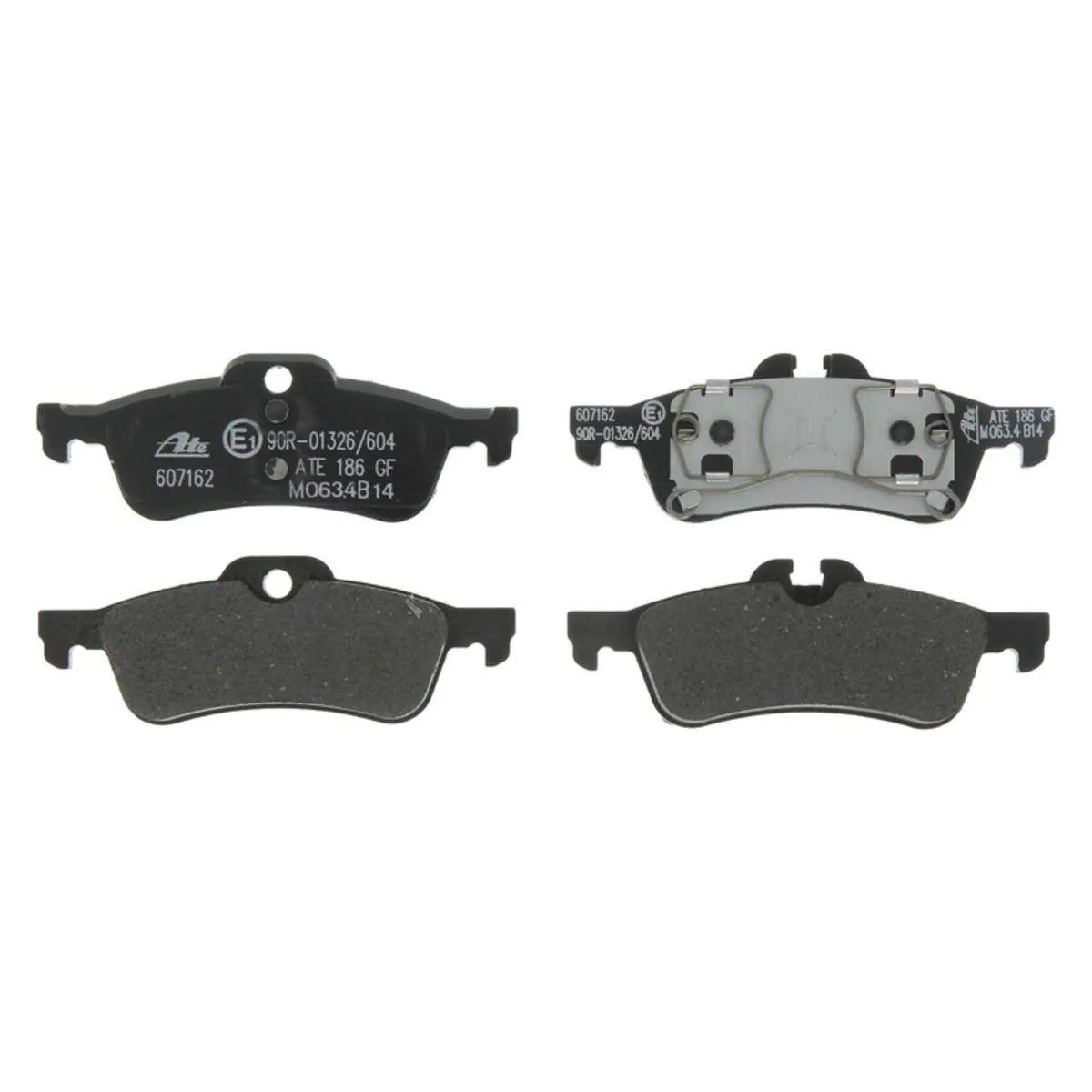 Ate Bremsbelagsatz Hinterachse Mini: Mini 13.0460-7162.2