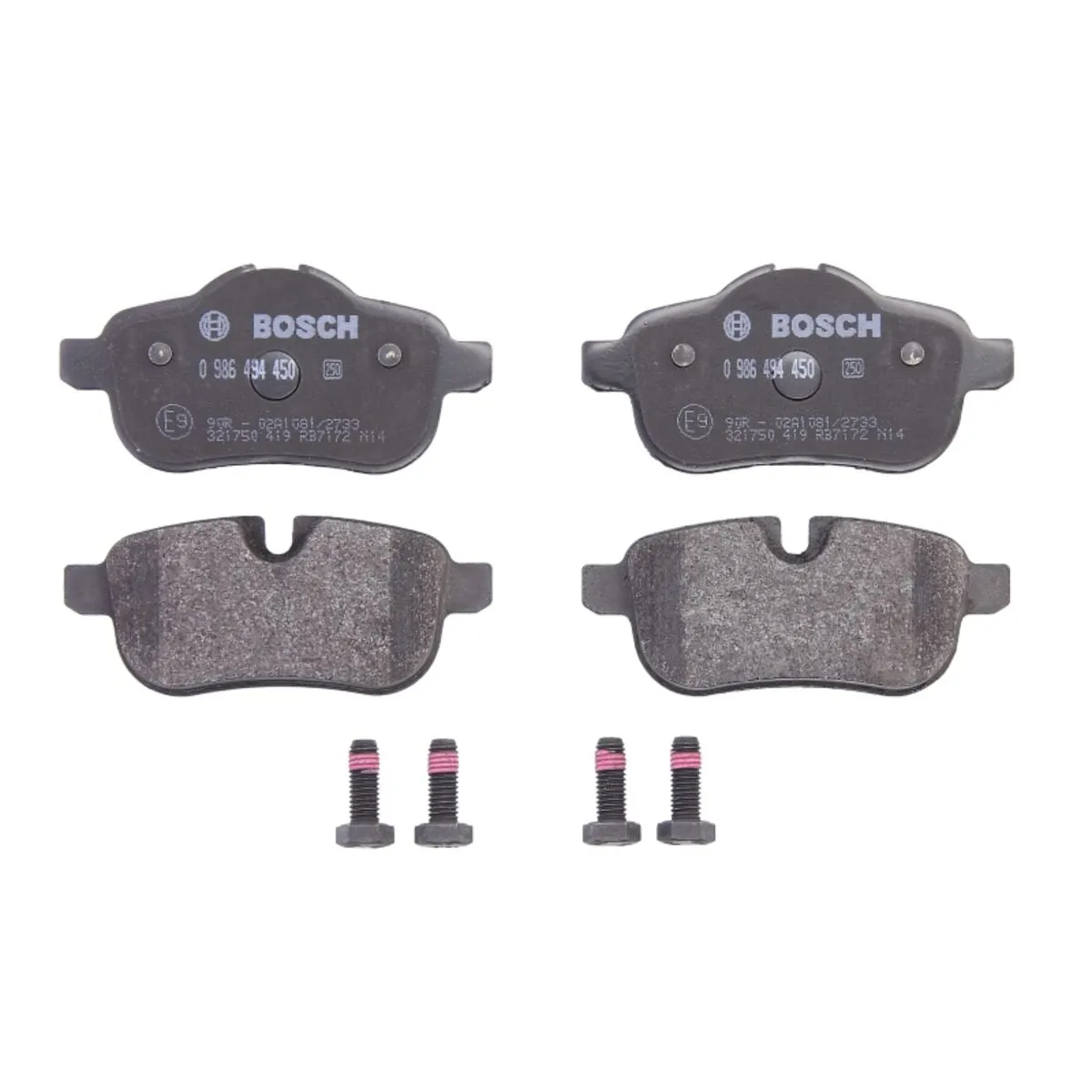 Bosch Bremsbelagsatz, Scheibenbremse Bmw: Z4 0986494450