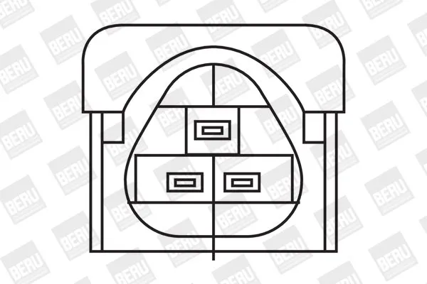 Beru Zündspule Bmw: X3, 7, 6, 5, 3 ZS324