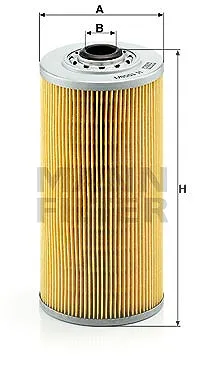 Mann Filter Ölfilter Bmw: 5, 3 H1059/1x
