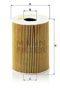 Mann Filter Ölfilter Bmw: 6, 5 HU926/5x