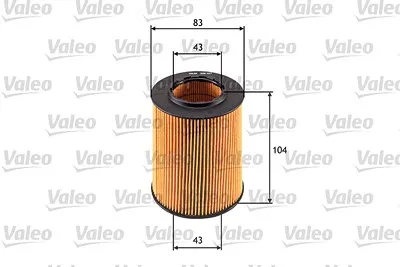 Valeo Ölfilter Alpina: Roadster, B3 Bmw: X3, 7, 5 586527