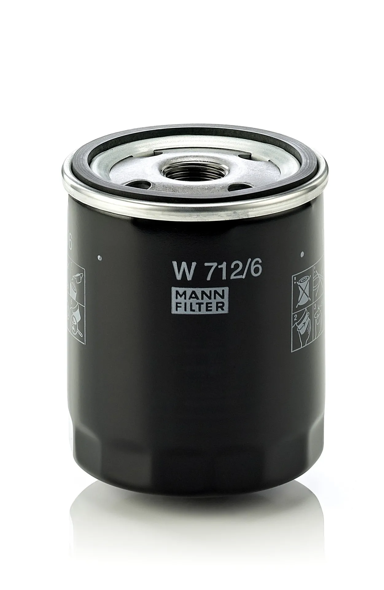Mann Filter Ölfilter Bmw: 5, 3, 1500-2000, 02 W712/6