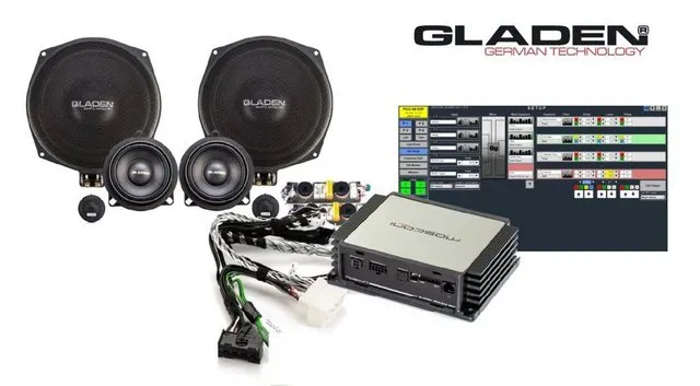 Gladen Gladen GA-SU-BM-S676-BASIC SoundUp kompatibel mit BMW ab F-Modelle mit S676 Auto-Lautsprecher