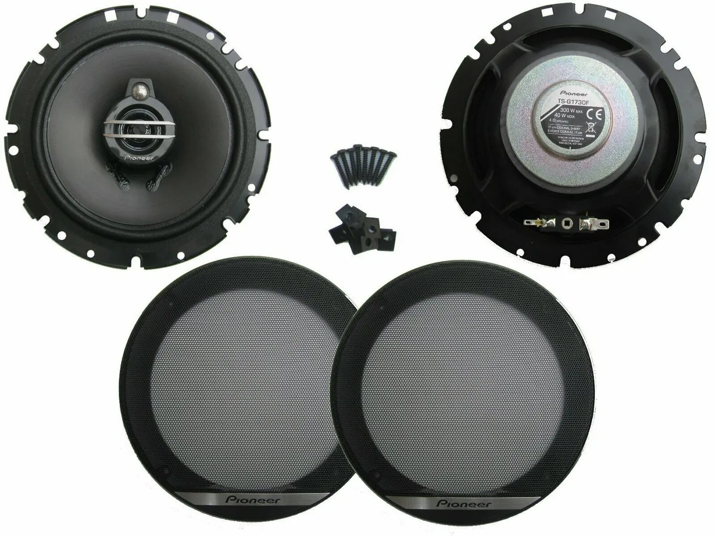 DSX Pioneer passend für BMW 3er E46 98-07 Lautsprecher Set Tür Vorn Hinten 600 W Auto-Lautsprecher