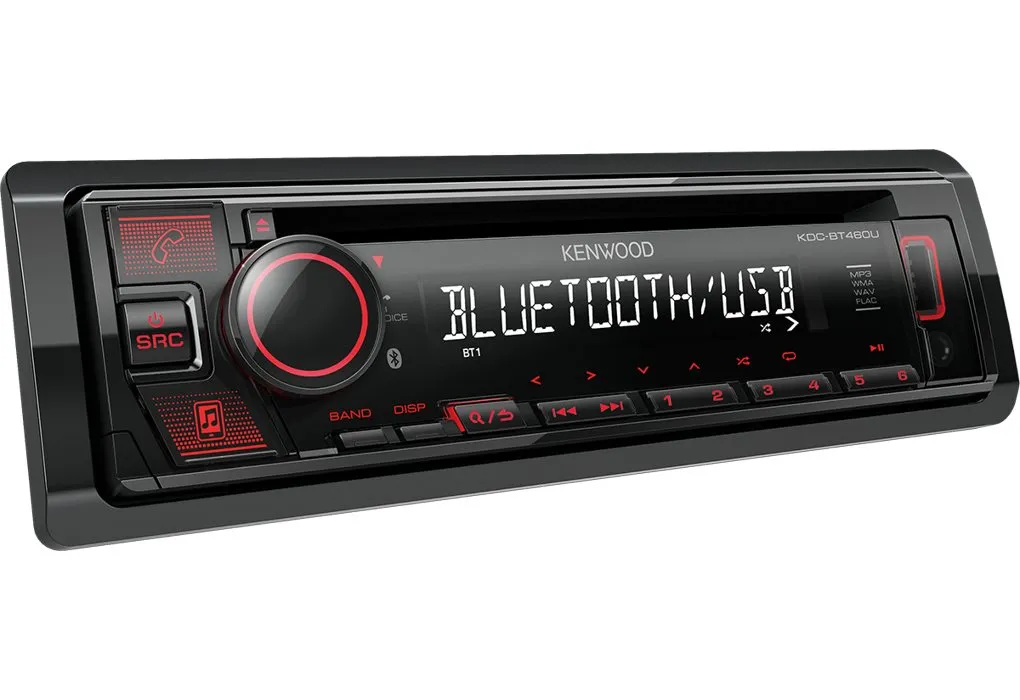 Kenwood »Kenwood KDC-BT460U Bluetooth CD-Player Line-Out Autoradio« Stereoanlage