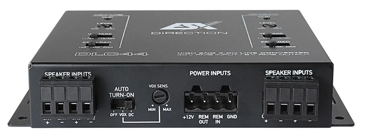 ESX »Direction 4-Kanal High / Low Converter DLC44 (mit EPS Pro) Cinch Adapter« Audio-Adapter