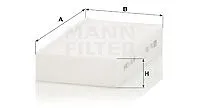 Mann Filter Filter, Innenraumluft Alpina: XD3 Bmw: X4, X3 CU1721-2