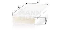 Mann Filter Filter, Innenraumluft Bmw: X1, i3, 2 Mini: Mini CU23005-2