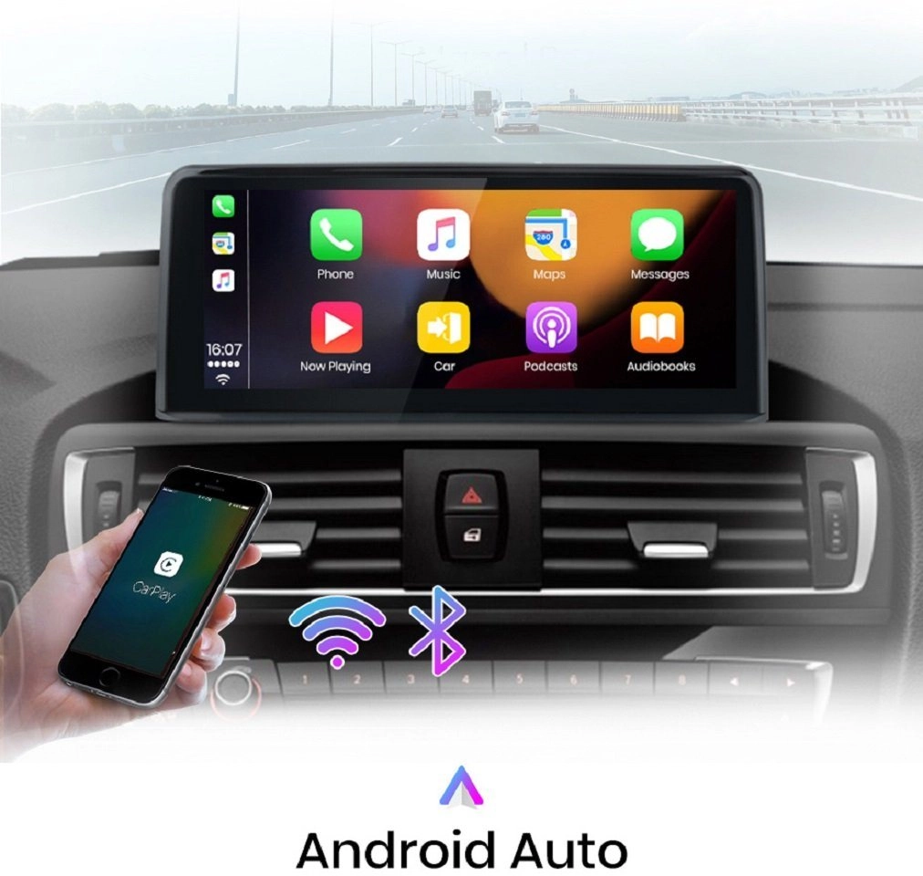 GABITECH BMW F20 F21 F23 NBT Android 12 Autoradio GPS Navi Carplay 4GB RAM Autoradio