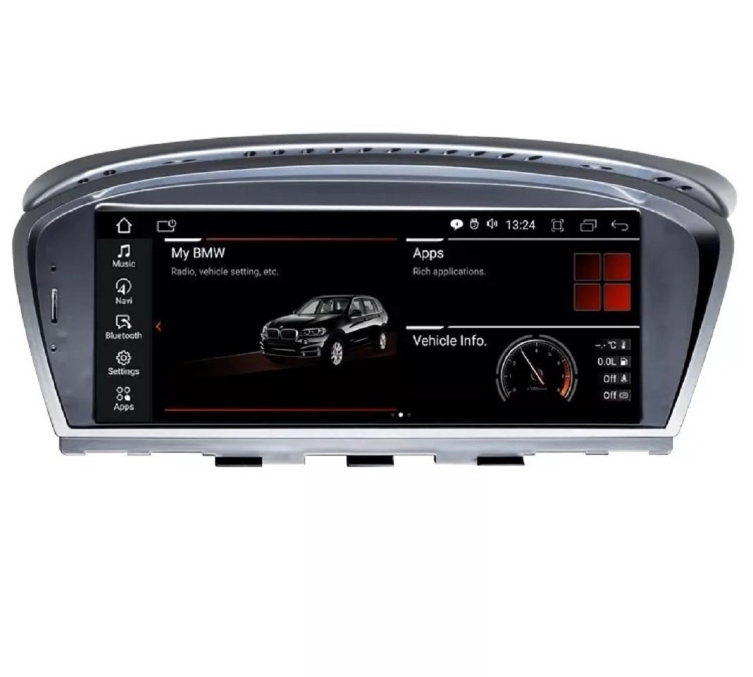 GABITECH BMW E60 E61 E63 E64 E90 E91 E92 E93 CIC Android 12 Autoradio GPS Navi Einbau-Navigationsgerät