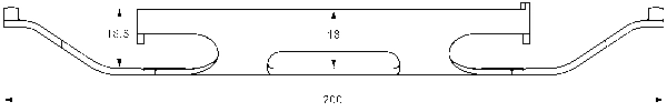 ATE Feder, Bremssattel vorne rechts links  für MERCEDES-BENZ VOLVO BMW 30760612 HWA2104210191 0004218291 11.8116-0133.1