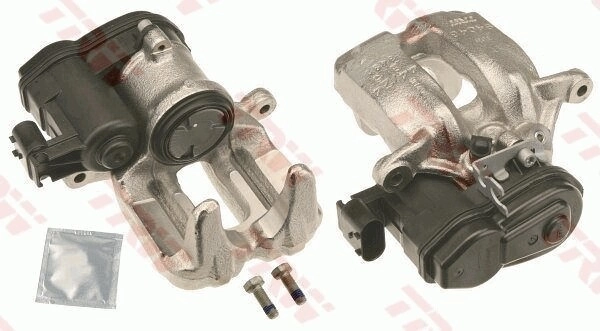 TRW Bremssattel rechts mit Stellelement für elektr. Feststellbremse 44mm BMW 34216793048 6793048 BHS1191E