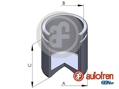 AUTOFREN SEINSA Kolben, Bremssattel vorne rechts links Ø40mm 40mm für AUDI RENAULT PEUGEOT FIAT CITROEN NISSAN LANCIA OPEL BMW D02597