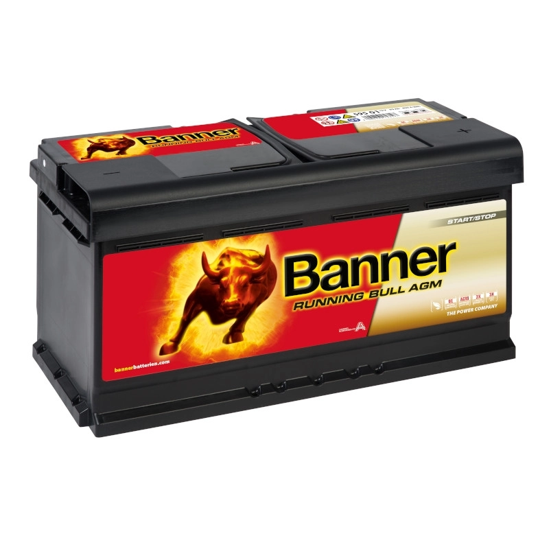 Banner 59501 Running Bull AGM 95Ah Autobatterie