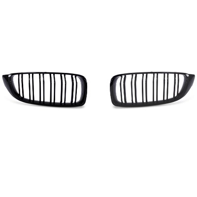 Jom Kühlergitter für BMW F32/F33/F36 ab Bj. 2013, Doppelrippe schwarz [Hersteller-Nr. 5211054JOE] für Alpina, BMW