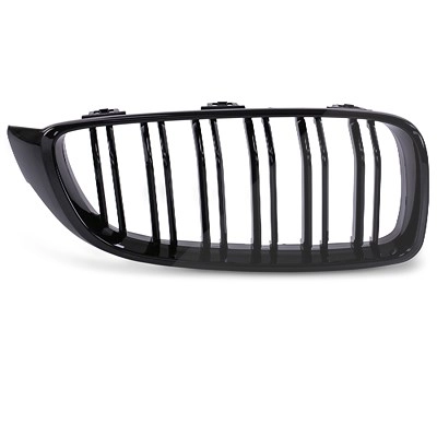 Jom Kühlergitter für BMW F32/F33/F36 ab Bj. 2013, Doppelrippe schwarz [Hersteller-Nr. 5211054JOE] für Alpina, BMW