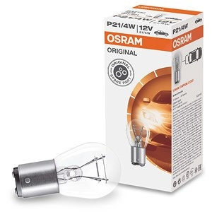 Osram Glühlampe, Brems-/Schlußlicht [Hersteller-Nr. 7225] für Alpina, Audi, BMW, Citroën, Fiat, Ford, Jaguar, Lada, Lotus, Mercedes-Benz, Mitsubishi,