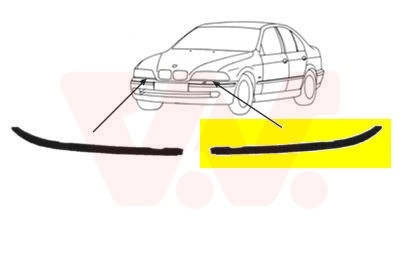 VAN WEZEL Scheinwerferleiste ** Equipart vorne links  für BMW 51138168809 5113-8168-809 0639515