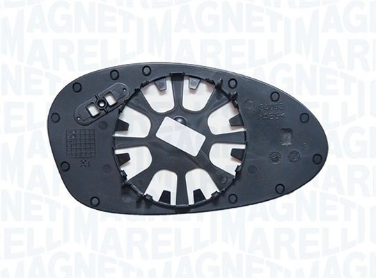 MAGNETI MARELLI Spiegelglas, Außenspiegel links  für BMW 51167132727 182209000100