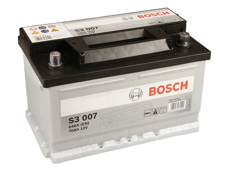 BOSCH S3 - 12V 70Ah 640A Starterbatterie für SUZUKI VW SEAT AUDI TOYOTA PORSCHE VOLVO OPEL NISSAN RENAULT HOLDEN FIAT VAUXHALL FORD BENTLEY CHEVROLET